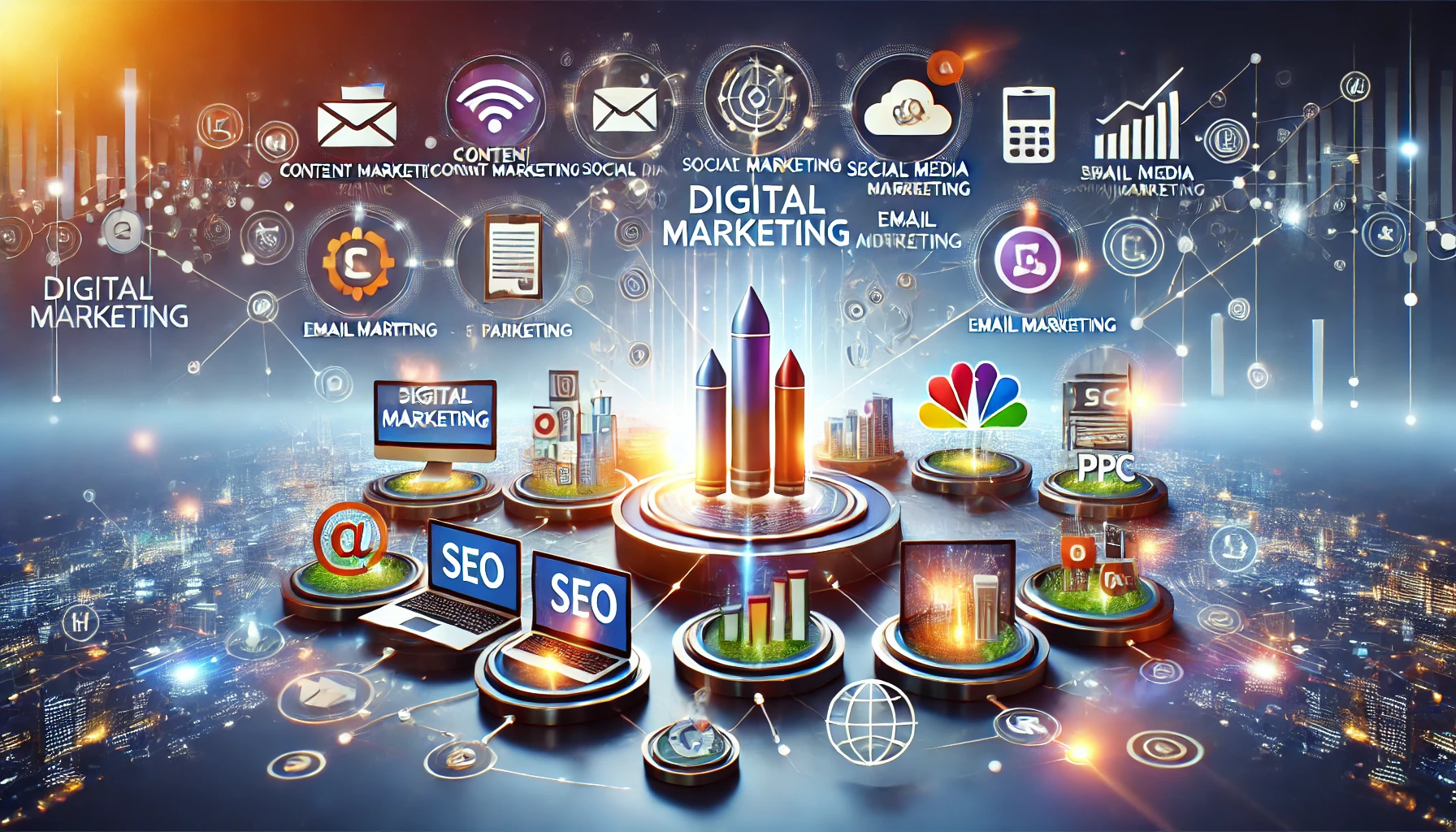 how many main pillars of digital marketing