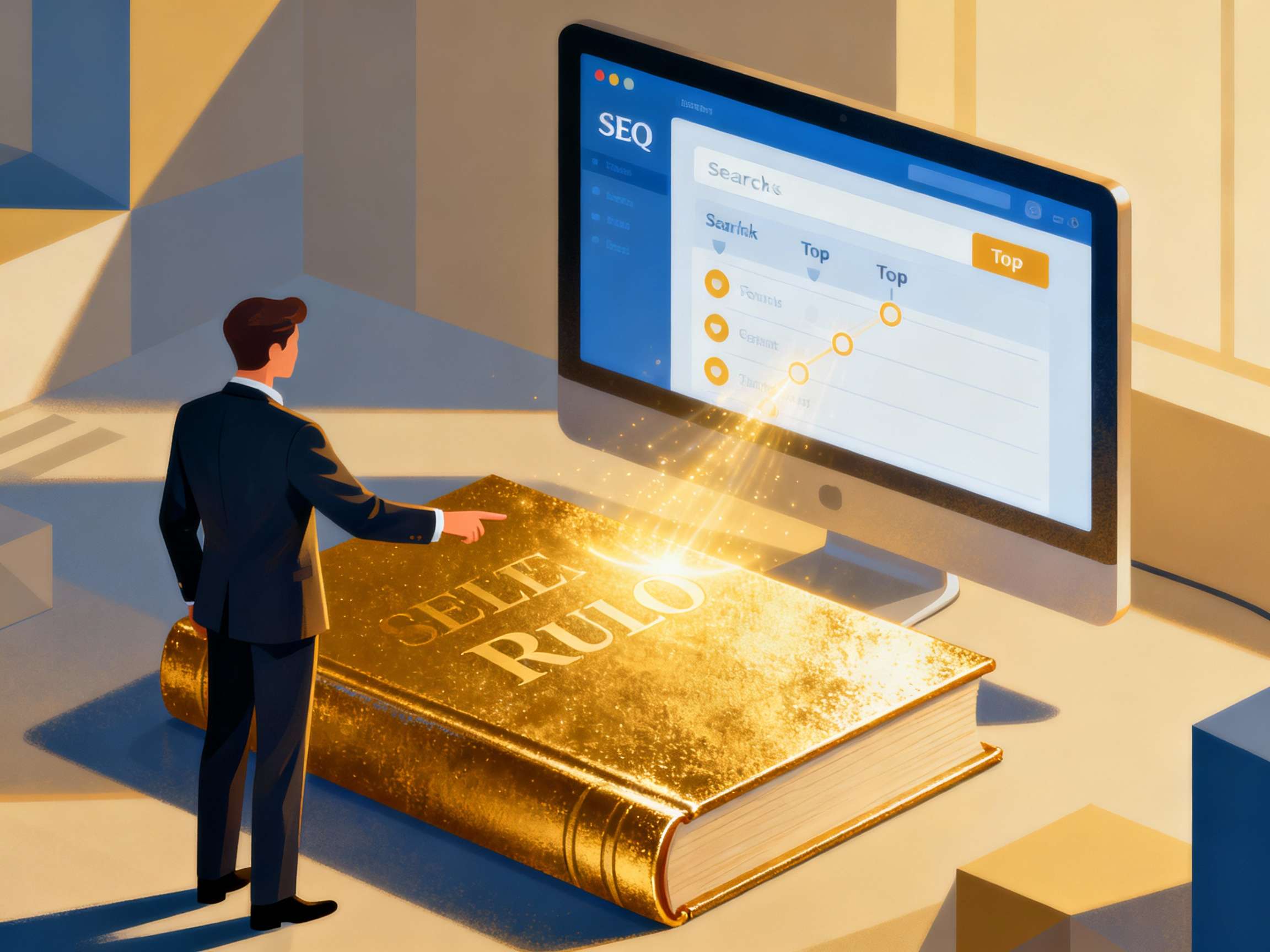 What is the golden rule of SEO?