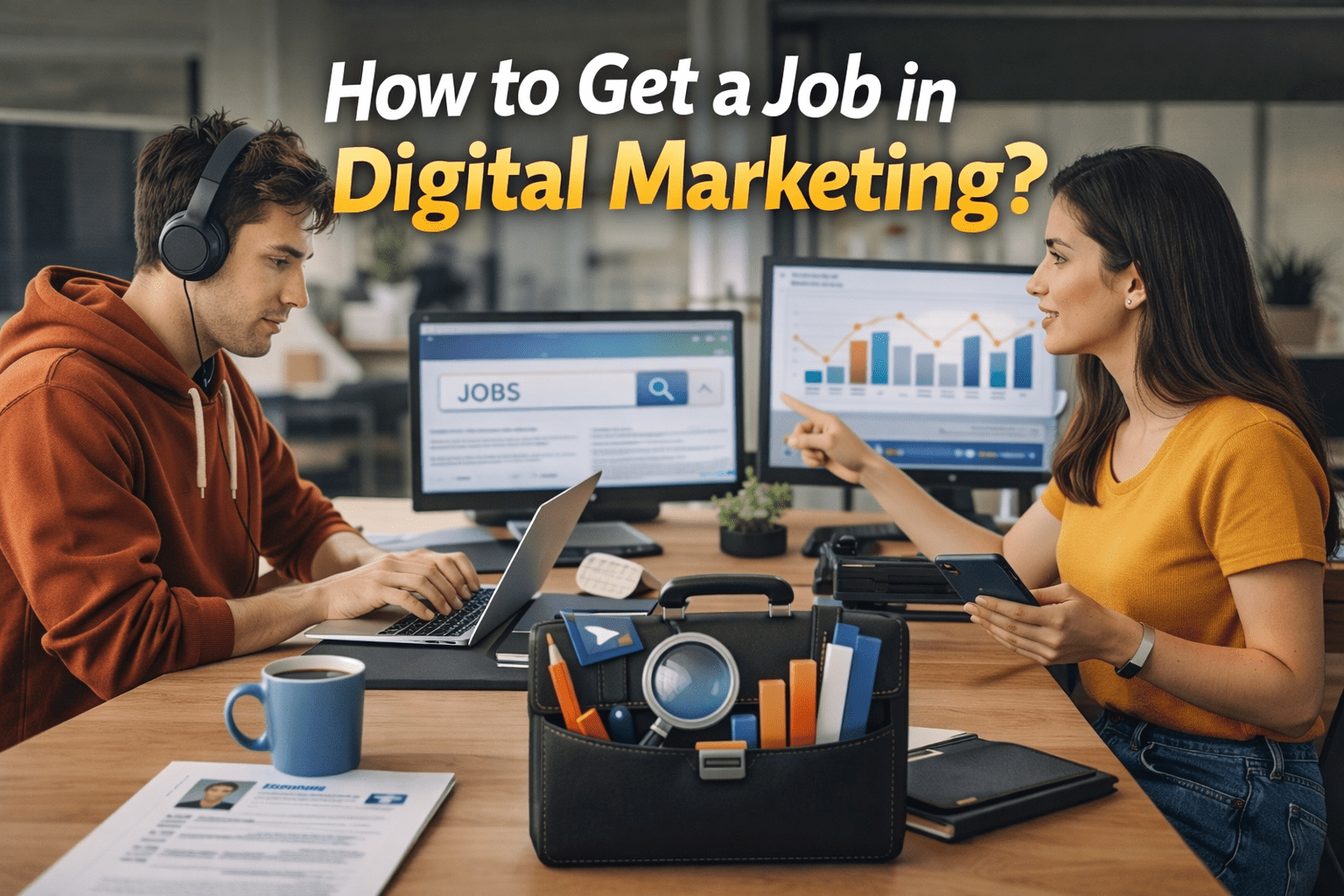 How to Get a Job in Digital Marketing?