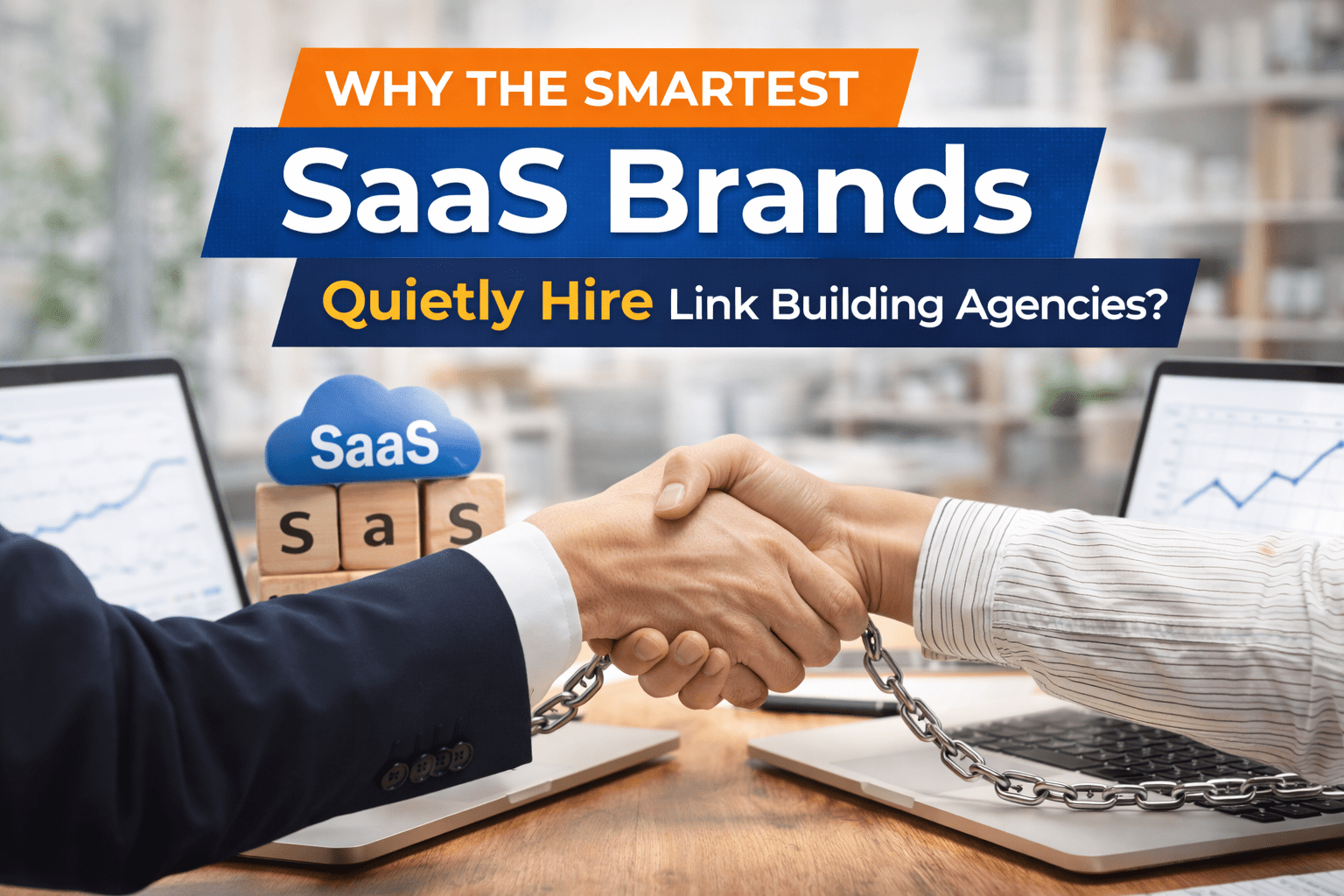 SaaS link building agency