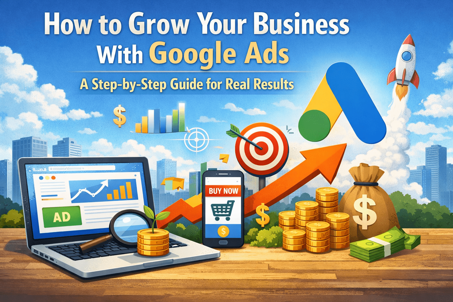 How to Grow Your Business With Google Ads: A Step-by-Step Guide for Real Results